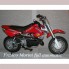 MAXWELL MINI CROSS/DIRT BIK 10 70 cc -4 stroke 4 speed - automatic clutch tire size 250x10 red Maxwell Mini Dirt bike 10
