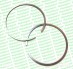 ZUNDAPP Piston ring set 45 x 1.5 B BAC GOETZE cast iron