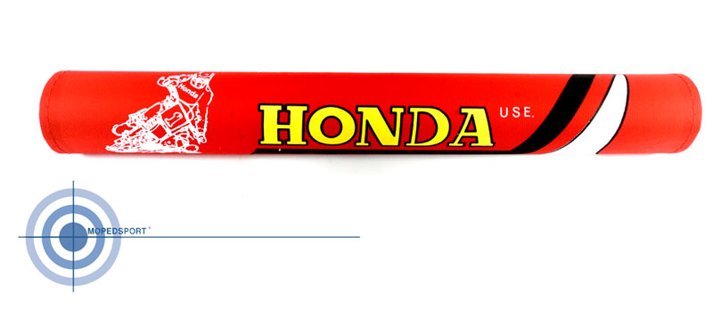 HONDA MT MB BROMFIETS Stuurrol hoes rood/wit STUUR