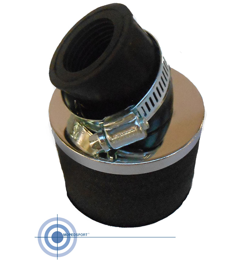 UNIVERSEEL Powerfilter/luchtfilter spons 28/29mm 45Gr zwart