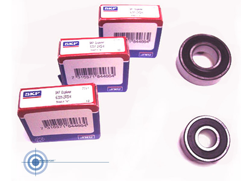 KREIDLER Lagerset voor spaakwiel SKF. 4x6201-2RSH 1x6004-2RSH LAGER WIEL