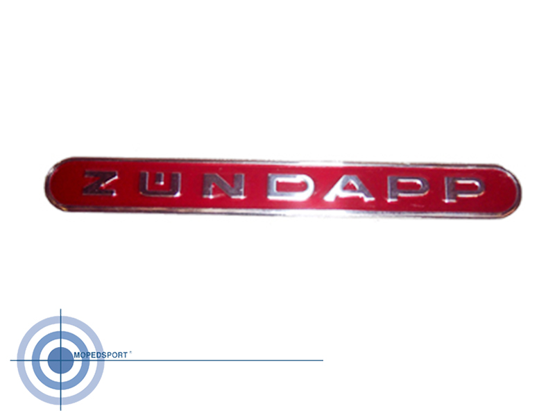 ZUNDAPP Tankembleem rood