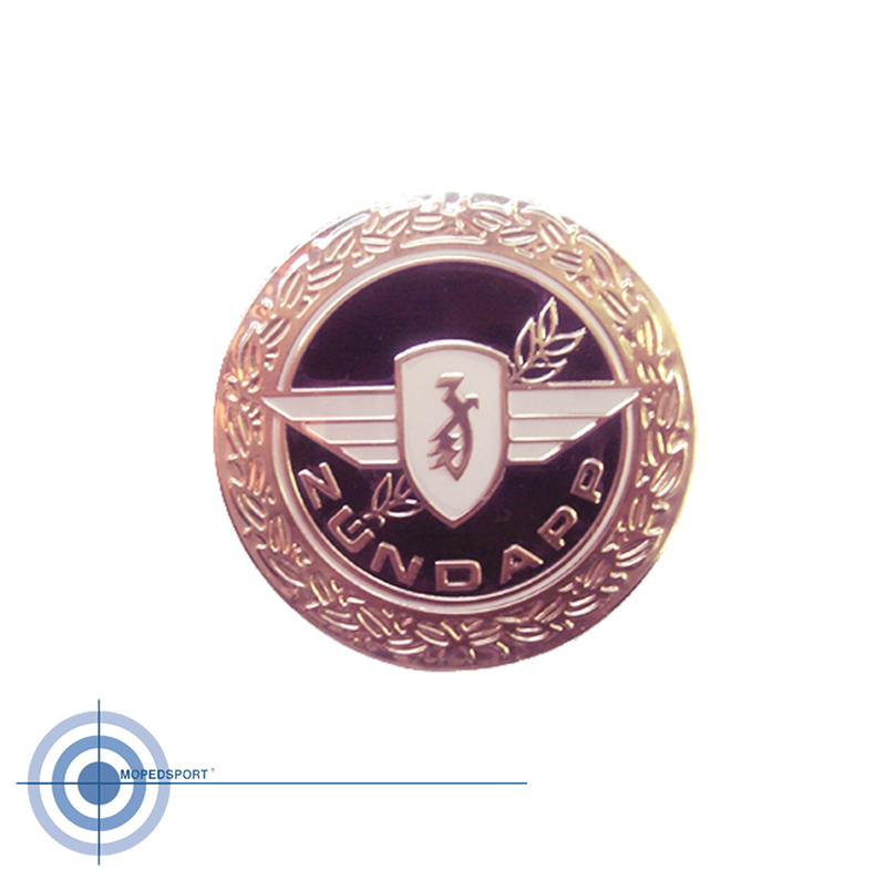 ZUNDAPP ZÜNDAPP Tankembleem zwart/goud met tak/ palm sticker tank
