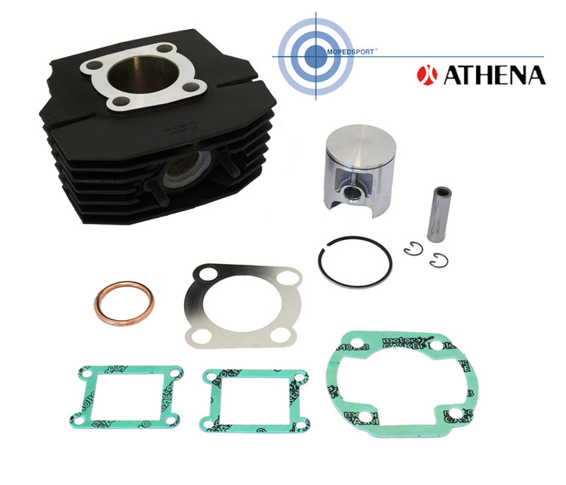 ATHENA HONDA/MB/MT/MTX Cilinder +Zgr 80/125cc MB/MT/MTX 57mm aluminium met pakkingset 009500 luchtkoeling   
