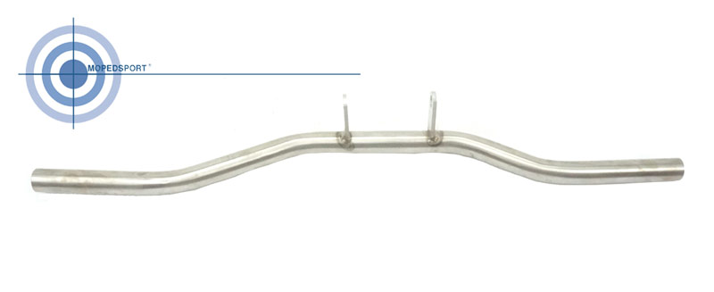 ZÜNDAPP ZUNDAPP KS80 Onderbouw / steppenbalk RVS - Zonder rubbers **