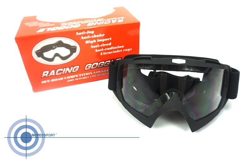 UNIVERSEEL Race bril zwart -DIVERSE