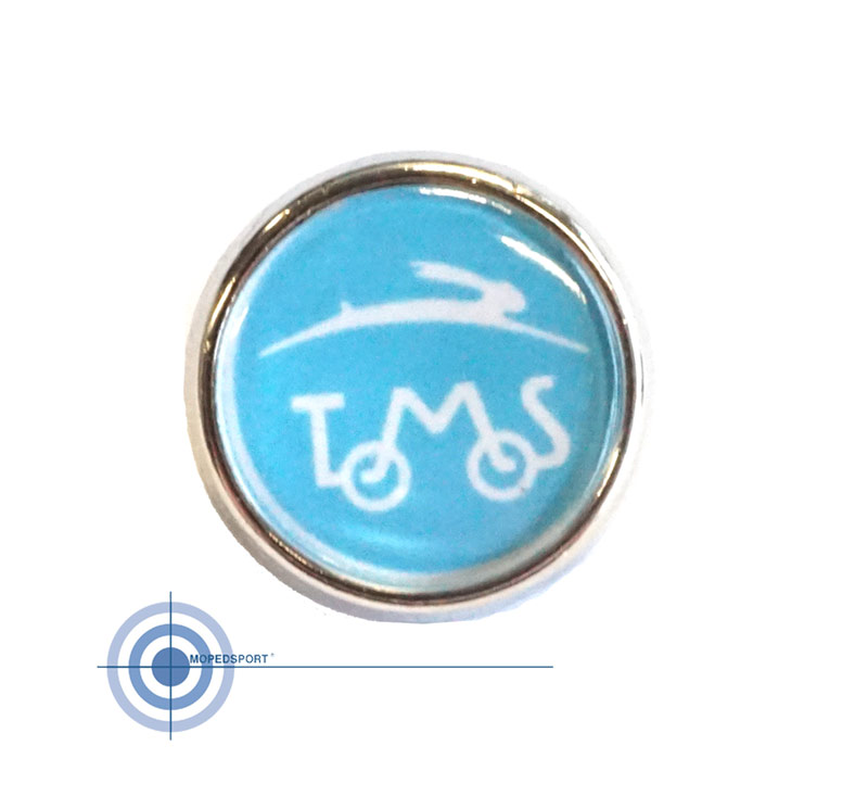 TOMOS Pin Speld Button klein 2cm met logo