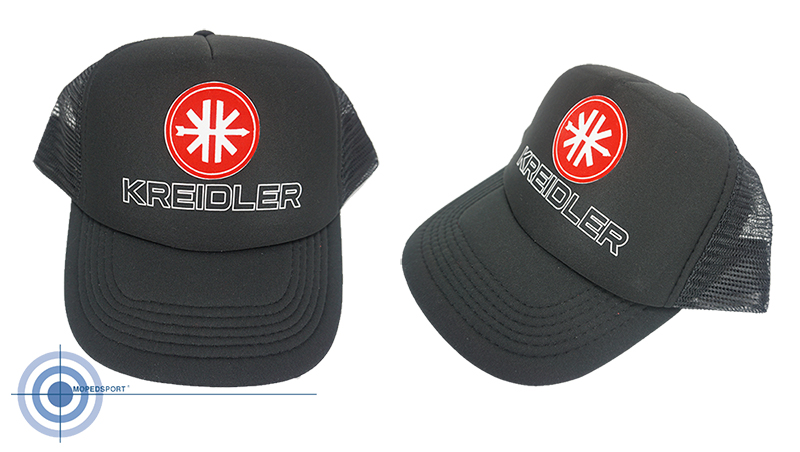 KREIDLER Cap Pet zwart rood