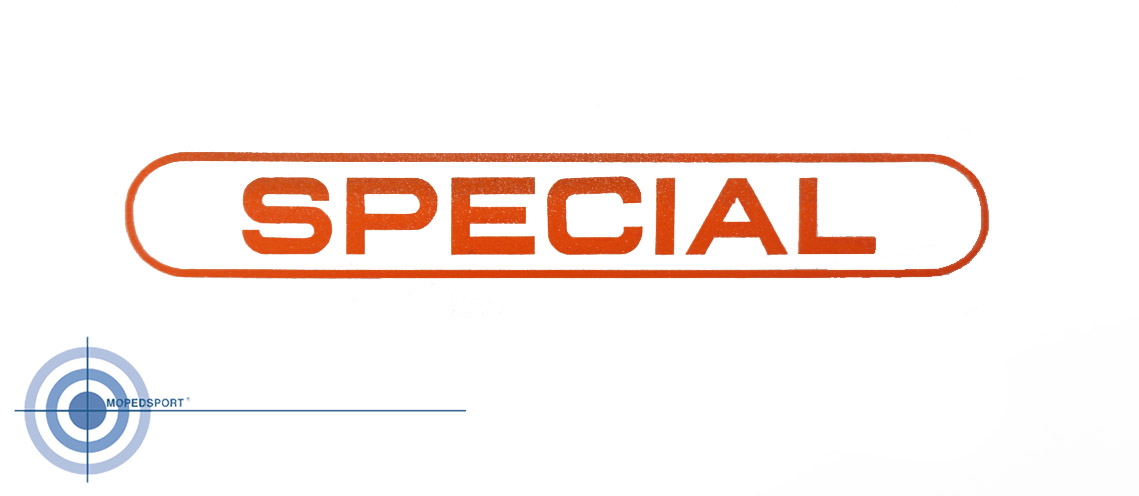 ZUNDAPP ZÜNDAPP Sticker SPECIAL oranje