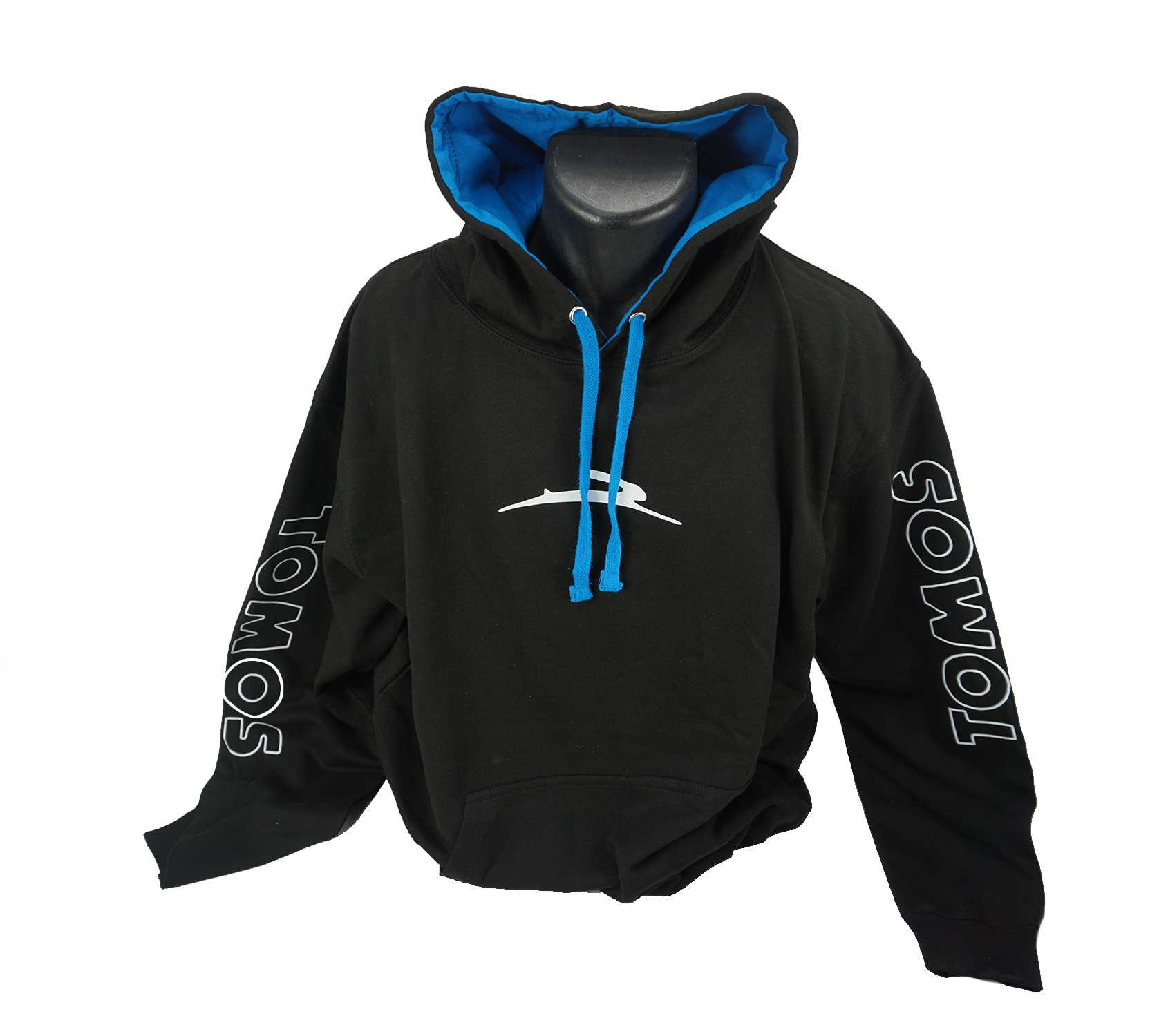 UNIVERSEEL TOMOS BROMFIETS Hoodie zwart/blauw maat L TOMOS