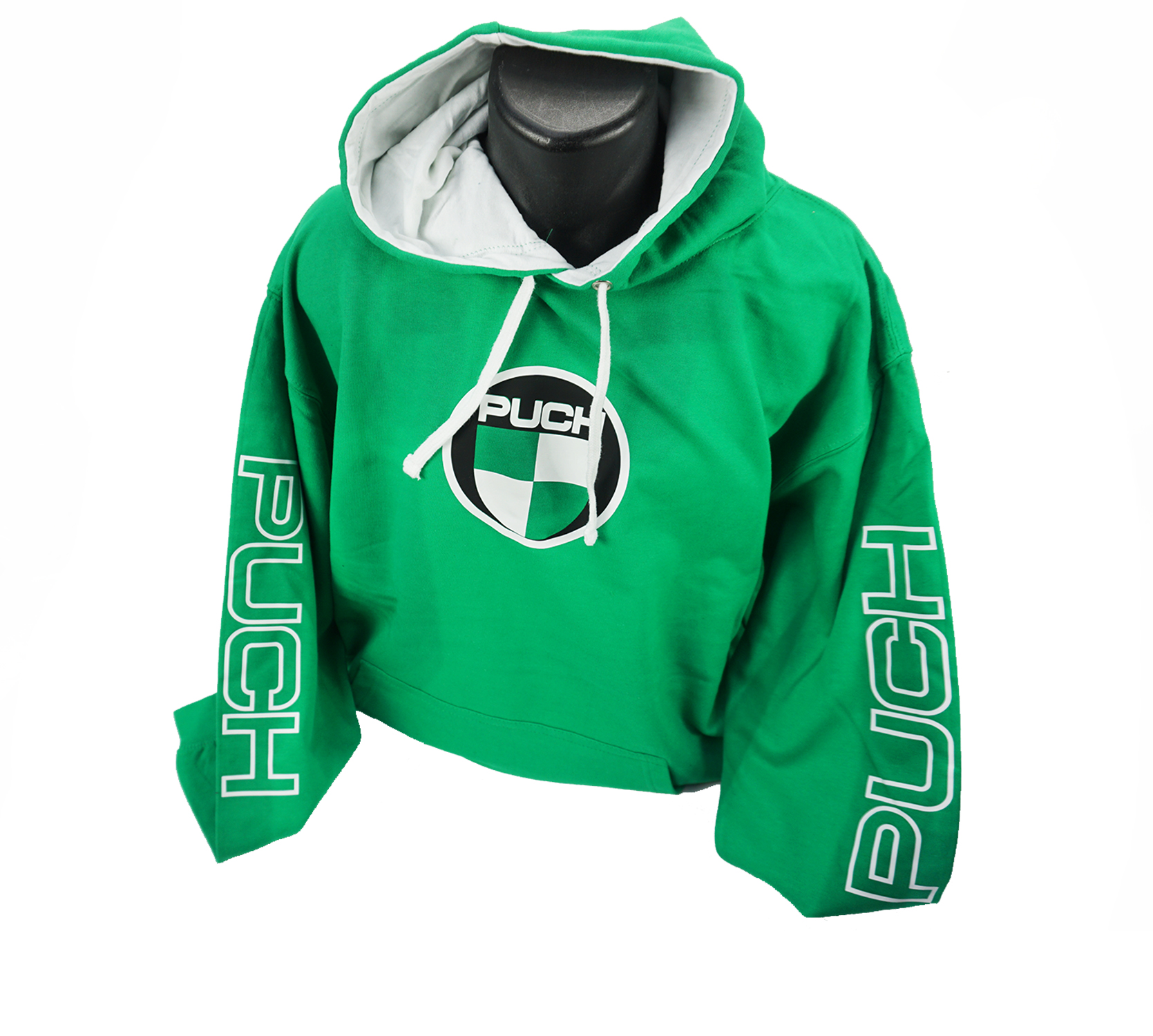 PUCH MAXI MS MONZA UNIVERSEEL Hoodie groen/wit maat XL PUCH