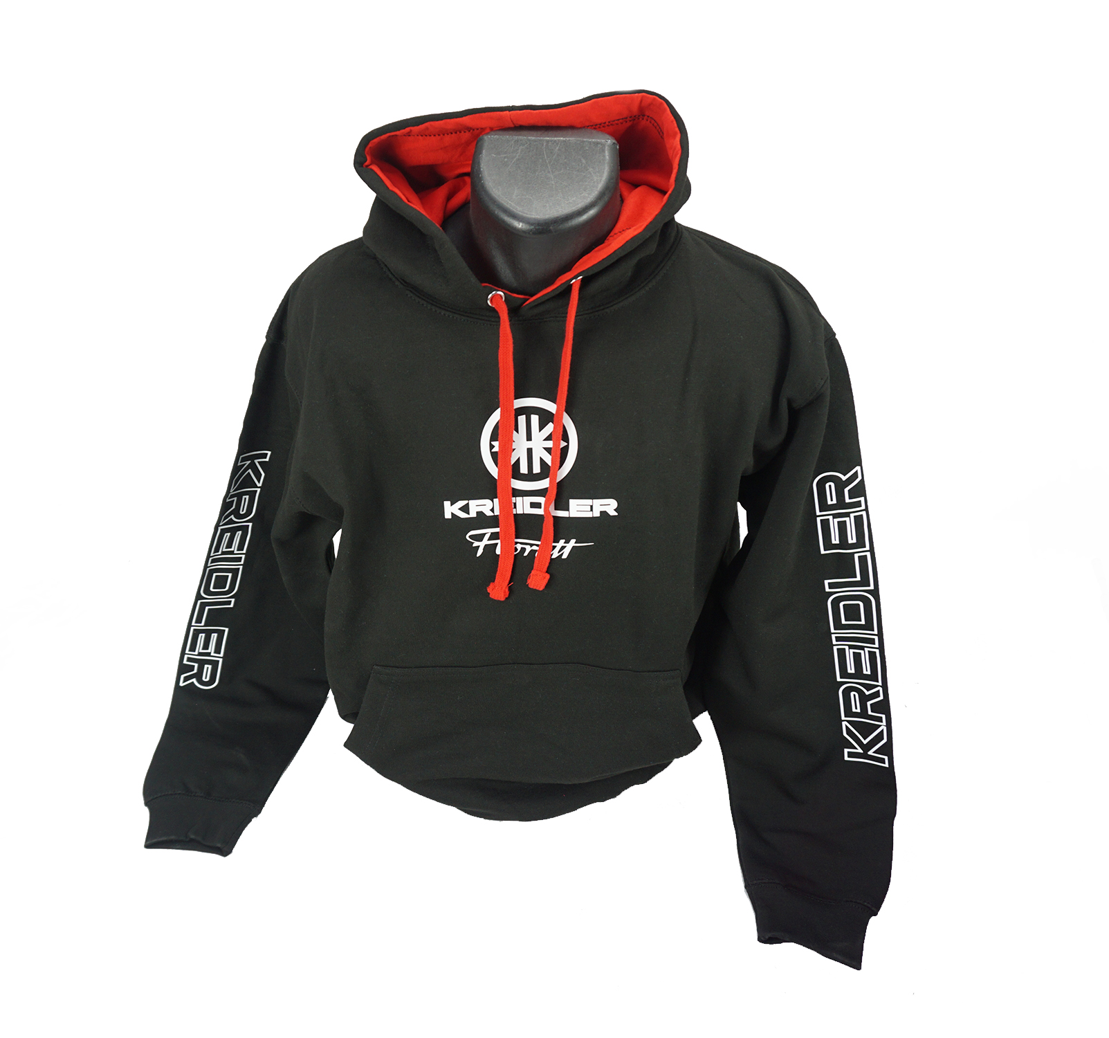 KREIDLER Hoodie zwart / rood Kreidler maat XL