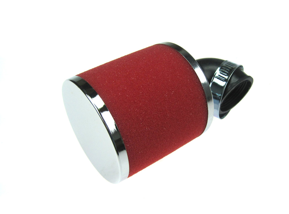 UNIVERSEEL Powerfilter/luchtfilter spons 35mm 90Gr rood