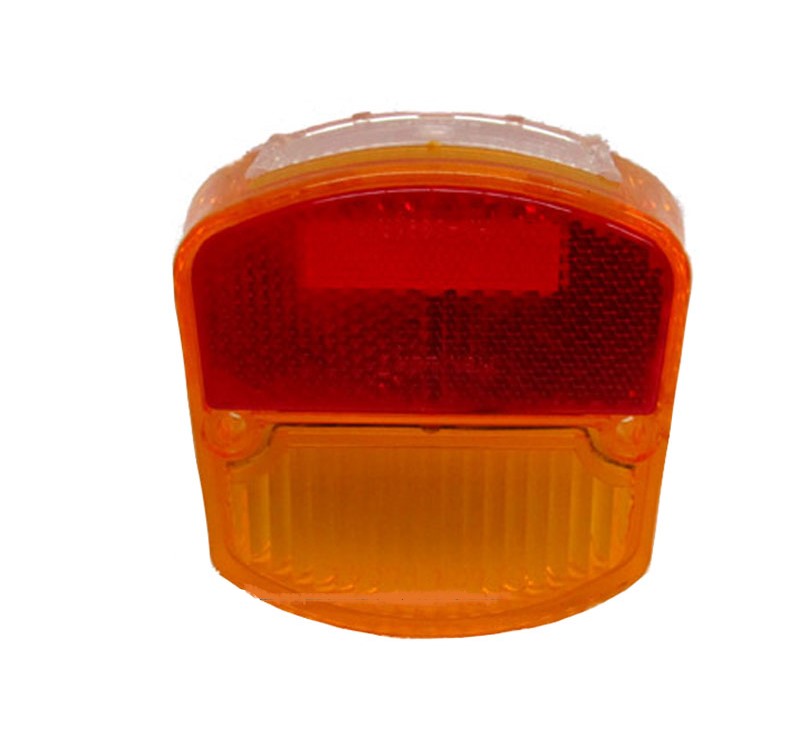 ZUNDAPP 510 516 Combinette Achterlichtglas Oranje/Rood 1975