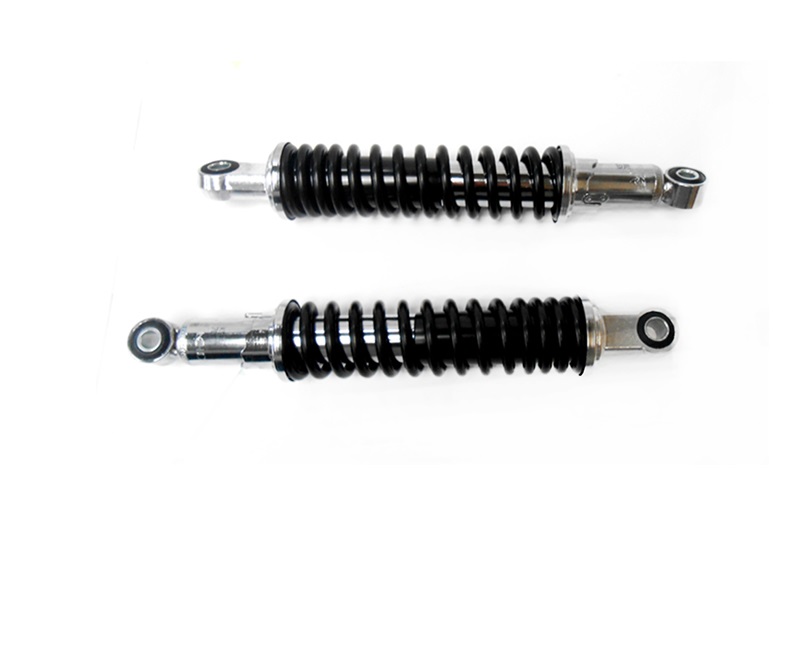 HONDA MB MT Achterveer set Schokbreker set chroom / zwart 310mm