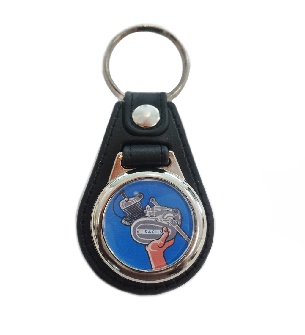 SACHS Sleutelhanger met logo Sachs motorblok