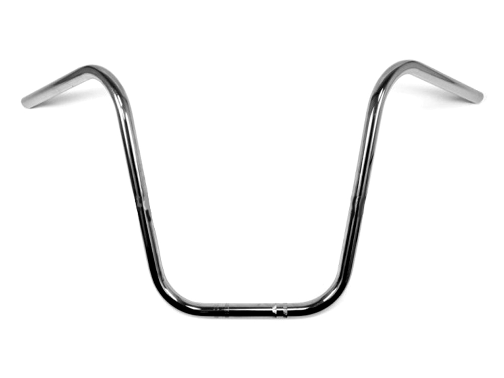 UNIVERSEEL PUCH TOMOS BROMFIETS Stuur Apehanger 22MM medium model chroom Chopper 38 cm hoog met een diameter van 7/8 inch (22mm)  