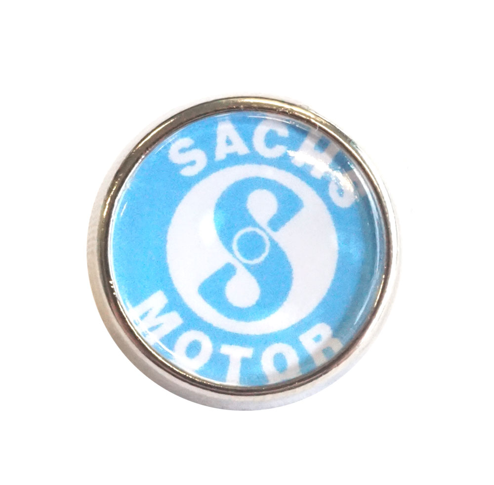 SACHS UNIVERSEEL Pin Speld Button 2cm met logo Sachs Motor
