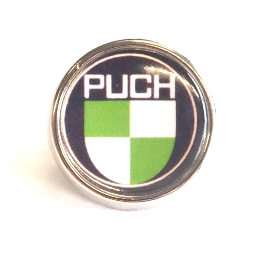 PUCH MAXI MS MONZA  UNIVERSEEL Pin Speld Button 2cm met logo Puch