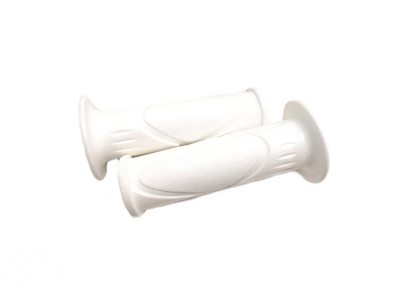 UNIVERSEEL SCOOTER Handvat wit set RETRO PVC STUUR