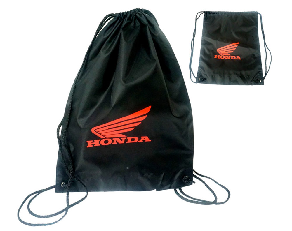 HONDA Rugzak nylon Honda zwart - rood 30 x 40 cm