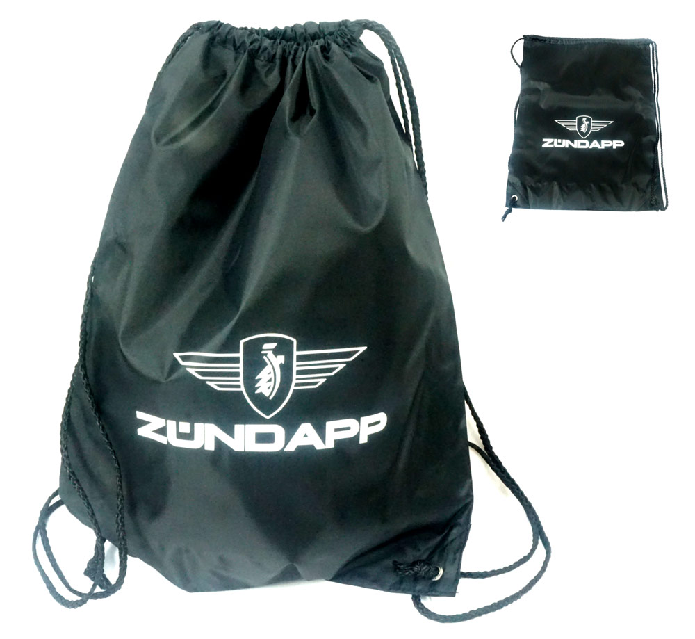 ZUNDAPP ZÜNDAPP Rugzak nylon Zundapp zwart - wit 30 x 40 cm