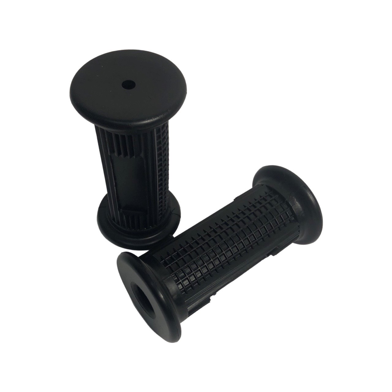 BROMFIETS UNIVERSEEL/PUCH Voetrust rubber set voor voetsteun 16mm voor 6269 Onderbouw rubber zwart rond