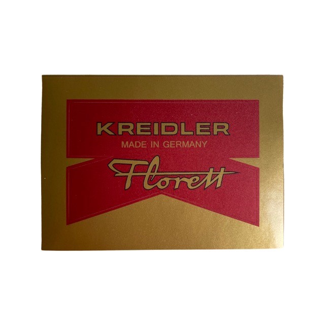KREIDLER Sticker achterspatbord rood / goud 