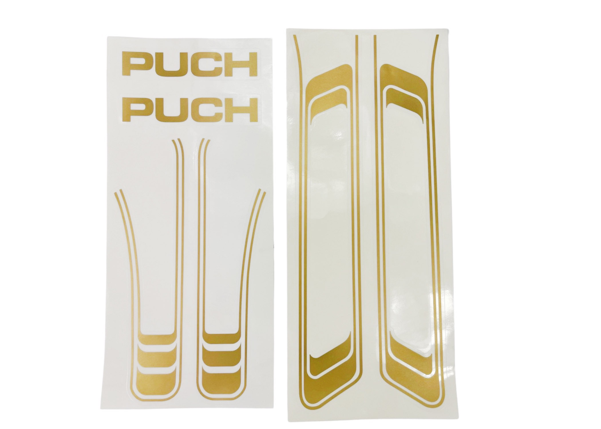 PUCH MAXI Frame transfers cpl. set goud stickerset