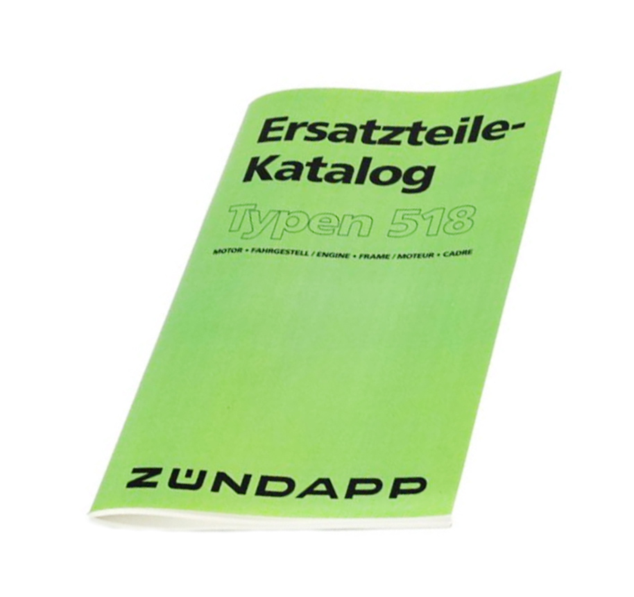 ZUNDAPP ZÜNDAPP catalog / parts list KS100 - 518 '67-70 german / english / french