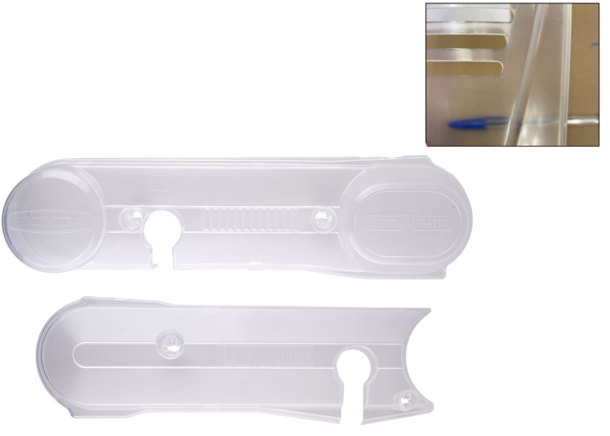 HONDA CAMINO Side covers set transparent vario Honda Camino